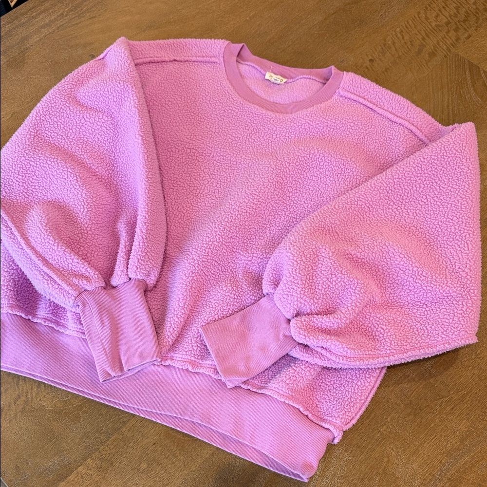 Anthropologie Fuzzy Sweatshirt